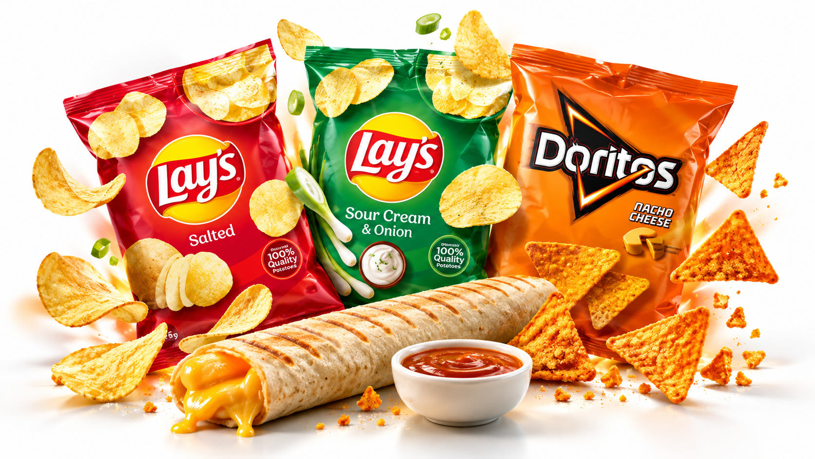 Wraps och snacks